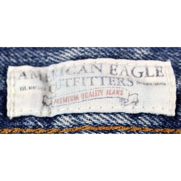American Eagle Outfitters Favorite Fit Blue Denim Jeans Women's Size 2 Reg - Picture 13 of 14